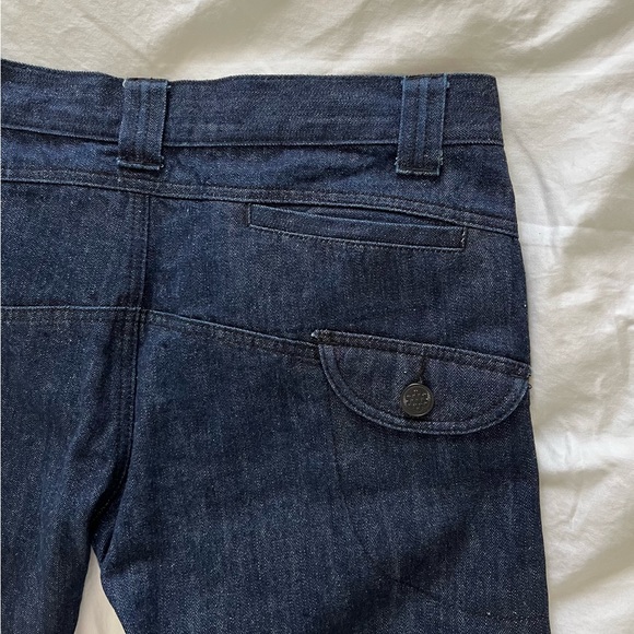 N4E1 Jeans Raw Denim 34 (tag says 36- clearly sizing is 34) Unisex - Picture 4 of 6